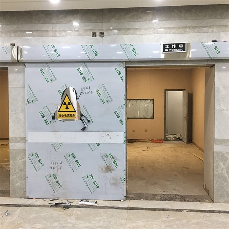 徐州双扇电动防护铅门